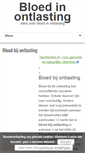 Mobile Screenshot of bloedinontlasting.org